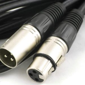 XLR Male to Female Audio Cables